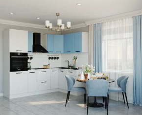 Кухонный гарнитур угловой Капри 2400х1600 (Стол. 38мм) в Можге - mozhga.ok-mebel.com | фото