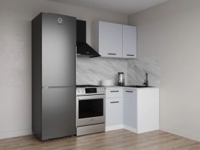Кухонный гарнитур угловой Смоки 1000*1000 (Стол. 38 мм) в Можге - mozhga.ok-mebel.com | фото