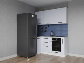 Кухонный гарнитур угловой Смоки 1000*1800 (Стол. 38 мм) в Можге - mozhga.ok-mebel.com | фото