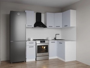 Кухонный гарнитур угловой Смоки 2000*1200 (Стол. 26мм) в Можге - mozhga.ok-mebel.com | фото