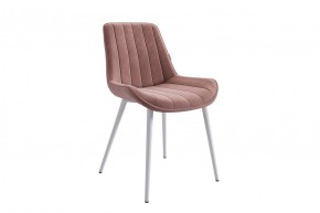ЛАРИ Стул (вереск (велюр)/белый) в Можге - mozhga.ok-mebel.com | фото