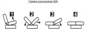 ЛАУРА ЛЮКС Диван Лаура Люкс БД+2подушки в Можге - mozhga.ok-mebel.com | фото 7