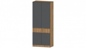 ЛЕНОРА Шкаф 2х створчатый (графит) в Можге - mozhga.ok-mebel.com | фото