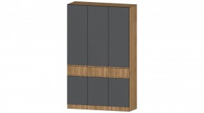 ЛЕНОРА Шкаф 3х створчатый (графит) в Можге - mozhga.ok-mebel.com | фото