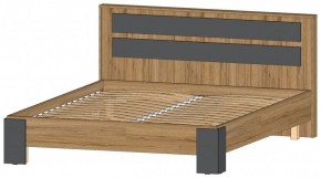 ЛЕНОРА Спальный гарнитур (модульный) графит в Можге - mozhga.ok-mebel.com | фото 4