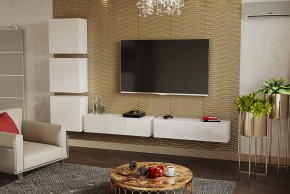 ЛИНДА Гостиная (Белый/Белый) в Можге - mozhga.ok-mebel.com | фото 3