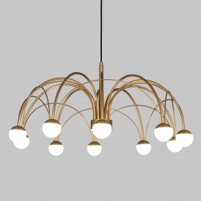 Люстра на штанге Eurosvet Ragno 90030/10 LED золото в Можге - mozhga.ok-mebel.com | фото 4