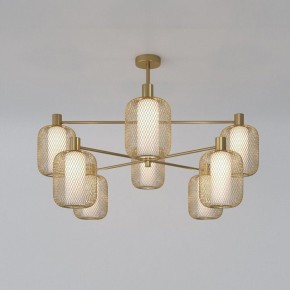 Люстра на штанге Eurosvet Voile 30192/8 золото в Можге - mozhga.ok-mebel.com | фото 2