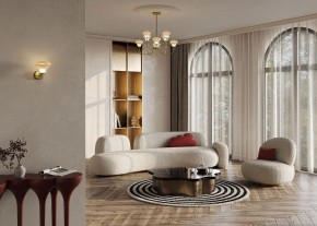 Люстра на штанге Maytoni Dynasty MOD402PL-L20BS3K в Можге - mozhga.ok-mebel.com | фото 5