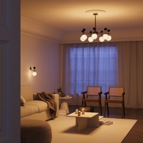 Люстра на штанге Maytoni Museo MOD436PL-05BS в Можге - mozhga.ok-mebel.com | фото 3