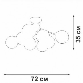 Люстра на штанге Vitaluce V3772 V3772-8/8PL в Можге - mozhga.ok-mebel.com | фото 4