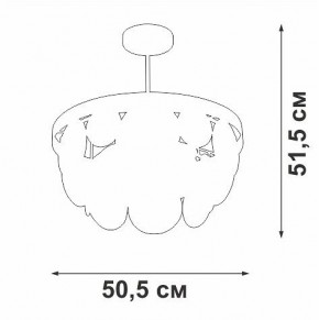 Люстра на штанге Vitaluce V5882 V5882-8/6PL в Можге - mozhga.ok-mebel.com | фото 4
