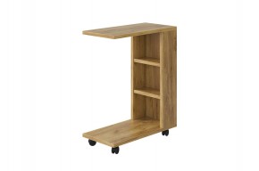 МАЛЬТА Столик прикроватный (дуб крафт золотой) в Можге - mozhga.ok-mebel.com | фото