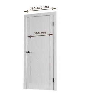 Межкомнатная дверь Bolivar Роялвуд белый (комплект) 700 в Можге - mozhga.ok-mebel.com | фото