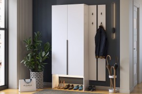 МЕРСИ Прихожая (модульная) белое дерево в Можге - mozhga.ok-mebel.com | фото