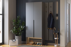 МЕРСИ Прихожая (модульная) графит в Можге - mozhga.ok-mebel.com | фото