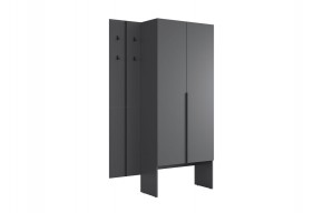 МЕРСИ Прихожая (модульная) графит в Можге - mozhga.ok-mebel.com | фото 6