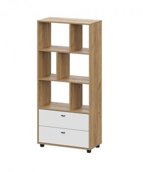 МИЛАН Гостиная (Дуб Золотой/Белый Матовый) модульная в Можге - mozhga.ok-mebel.com | фото 24
