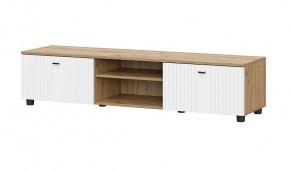 МИЛАН Гостиная (Дуб Золотой/Белый Матовый) модульная в Можге - mozhga.ok-mebel.com | фото 32