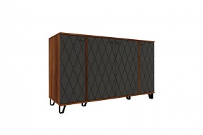 Модульная Спальня Римини (МДФ графит софт) в Можге - mozhga.ok-mebel.com | фото 2