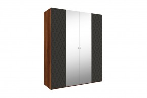 Модульная Спальня Римини (МДФ графит софт) в Можге - mozhga.ok-mebel.com | фото 7