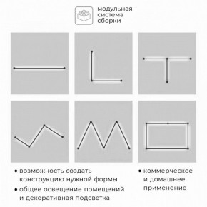 Модульный светильник Imex Thin & Smart IL.0060.5000-1000-BK в Можге - mozhga.ok-mebel.com | фото 3