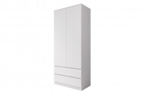 МОРИ МШ 900.2 Шкаф с 2мя дв и 2мя ящ. (белый) в Можге - mozhga.ok-mebel.com | фото