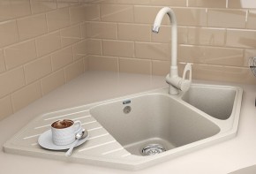 Мойка кухонная ULGRAN U-409 (970*500) в Можге - mozhga.ok-mebel.com | фото