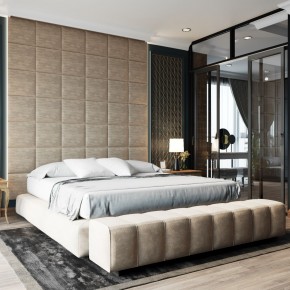 Мягкие панели КВАДРАТЫ 50*50 (2 шт.) для спальни в Можге - mozhga.ok-mebel.com | фото 3