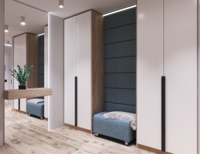Мягкие панели ПОЛОСЫ ПРЯМЫЕ 30*90 (4 шт.) для прихожей в Можге - mozhga.ok-mebel.com | фото 5