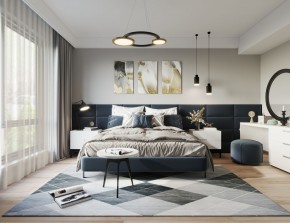 Мягкие панели ПРЯМОУГОЛЬНИКИ 30*60 (4 шт.) для спальни в Можге - mozhga.ok-mebel.com | фото 24