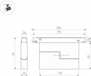 Накладной светильник Arlight MAG-ORIENT 049994 в Можге - mozhga.ok-mebel.com | фото 2