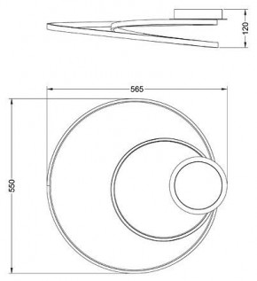 Накладной светильник Arte Lamp Millo A3893PL-30BK в Можге - mozhga.ok-mebel.com | фото 2