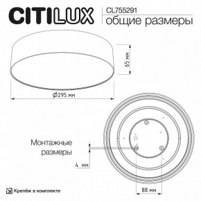 Накладной светильник Citilux BART CL755291 в Можге - mozhga.ok-mebel.com | фото 6