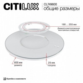 Накладной светильник Citilux NORMA CL749600 в Можге - mozhga.ok-mebel.com | фото 12