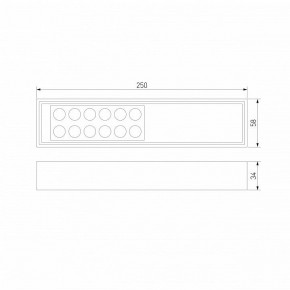Накладной светильник Elektrostandard Tend a068850 в Можге - mozhga.ok-mebel.com | фото 3