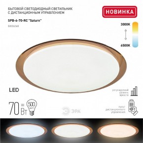 Накладной светильник Эра Классик SPB-6-70-RC Saturn (B) в Можге - mozhga.ok-mebel.com | фото 2