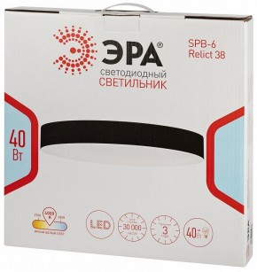 Накладной светильник Эра Relict Relict 38 SPB-6-40 4К BK в Можге - mozhga.ok-mebel.com | фото 6