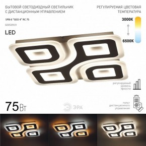 Накладной светильник Эра  SPB-6 GEO 4 RC 75 в Можге - mozhga.ok-mebel.com | фото 2