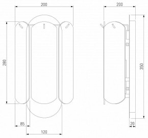 Накладной светильник Eurosvet Claire 60170/2 золото в Можге - mozhga.ok-mebel.com | фото 4