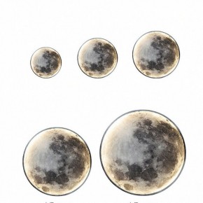 Накладной светильник Imperiumloft COSMOS Мун D90 cosmos-moon01 в Можге - mozhga.ok-mebel.com | фото 2
