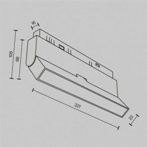 Накладной светильник Maytoni Basis Rot TR036-2-12W2.7K-B в Можге - mozhga.ok-mebel.com | фото 7
