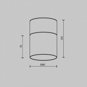 Накладной светильник Maytoni Glory C094CL-GX53-B в Можге - mozhga.ok-mebel.com | фото 6