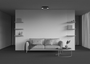 Накладной светильник Maytoni Lua C093CL-36W3K-B в Можге - mozhga.ok-mebel.com | фото 5