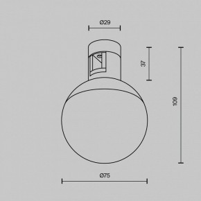 Накладной светильник Maytoni Luna TR149-1-5W4K-BS в Можге - mozhga.ok-mebel.com | фото 4
