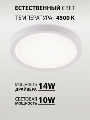 Накладной светильник Natali Kovaltseva PLAIN LED LAMPS 81113/1C в Можге - mozhga.ok-mebel.com | фото 4