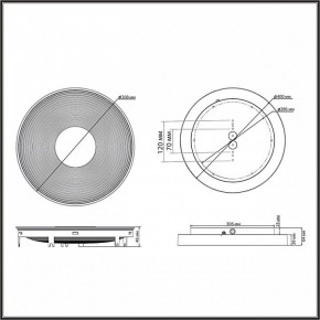 Накладной светильник Sonex Quantum 7753/25L в Можге - mozhga.ok-mebel.com | фото 7