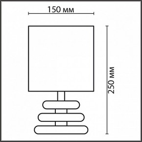 Настольная лампа декоративная Lumion Latza 8126/1Т в Можге - mozhga.ok-mebel.com | фото 3