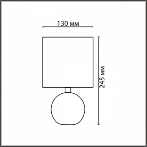 Настольная лампа декоративная Lumion VILANA 8166/1T в Можге - mozhga.ok-mebel.com | фото 4