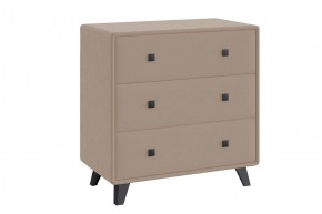 НИКОЛЬ Комод 3 ящика (бежевый) в Можге - mozhga.ok-mebel.com | фото